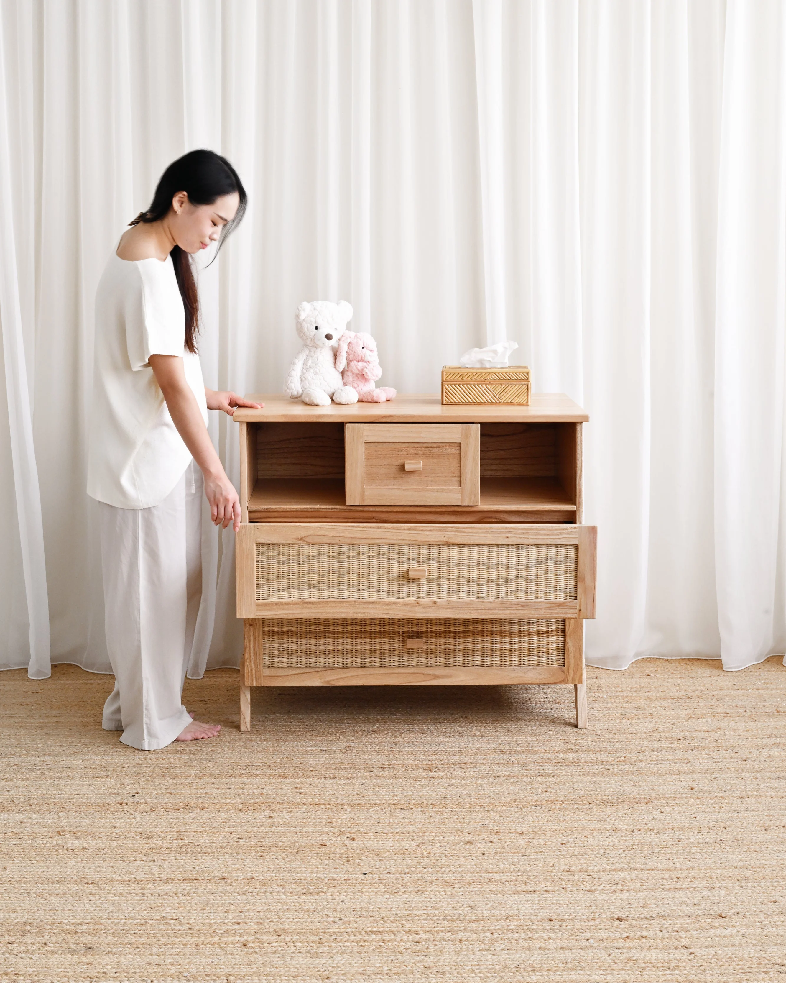 Marelia Chest of Drawers - Natural - Image 8