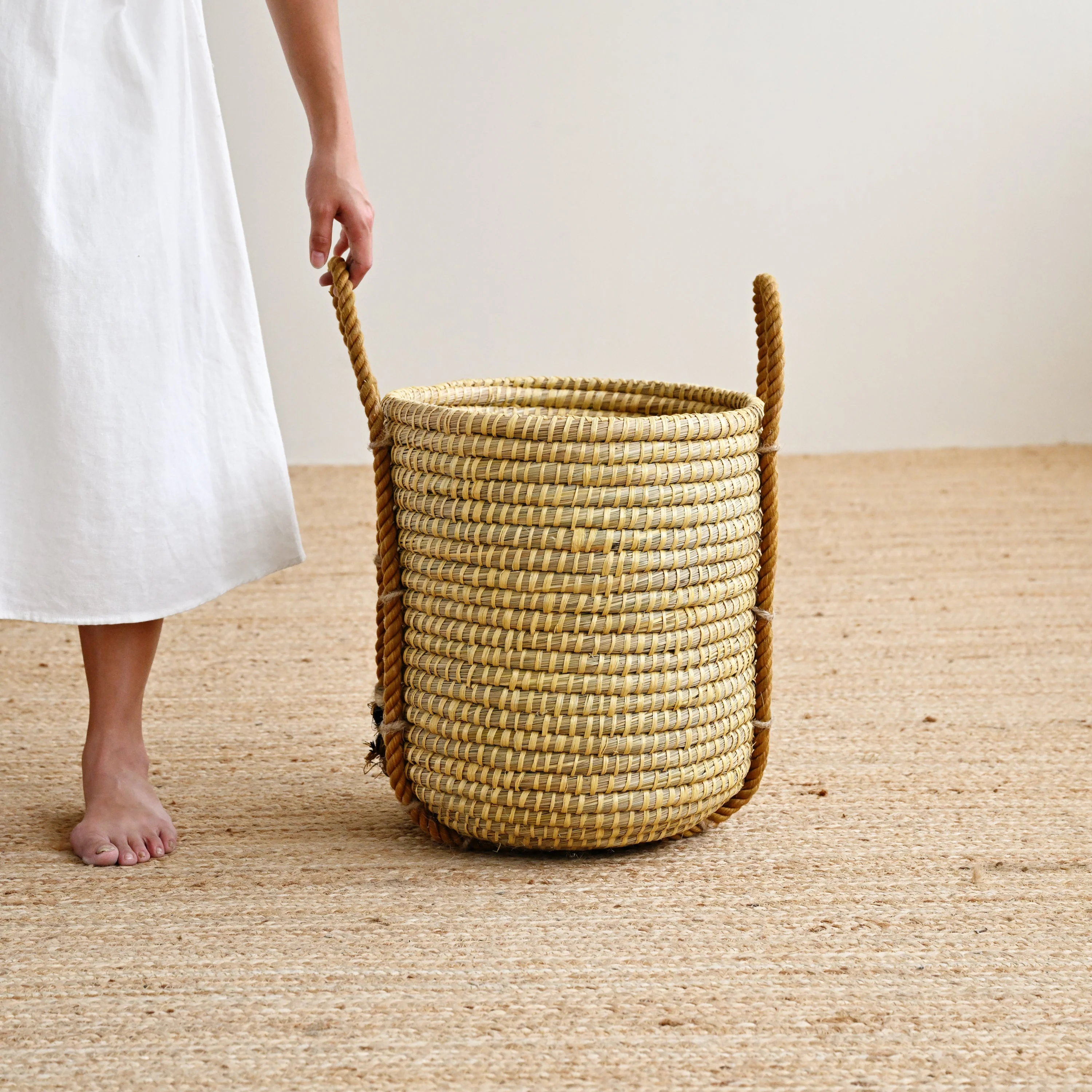 Marina Rope Handle Basket - Image 3