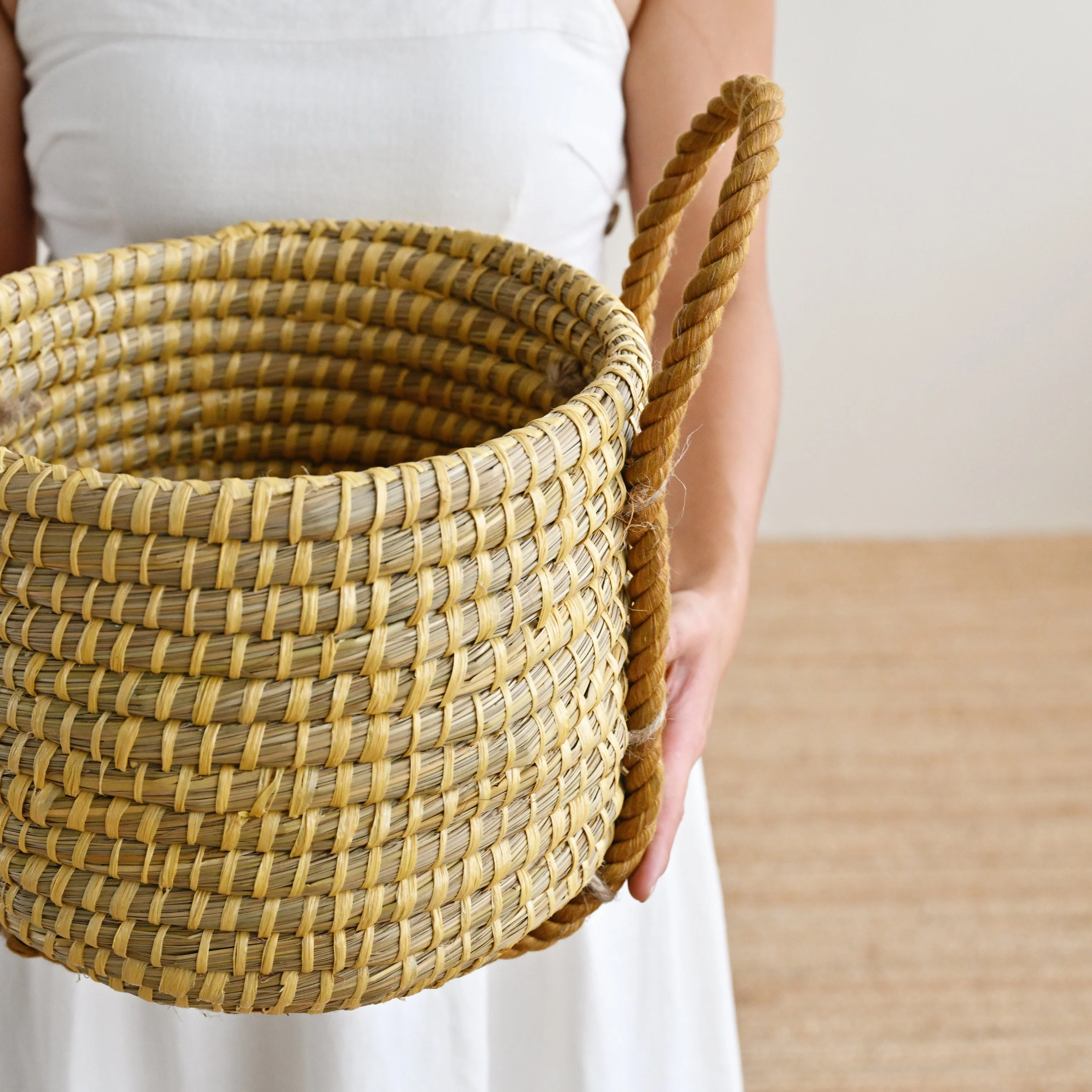 Marina Rope Handle Basket - Image 5