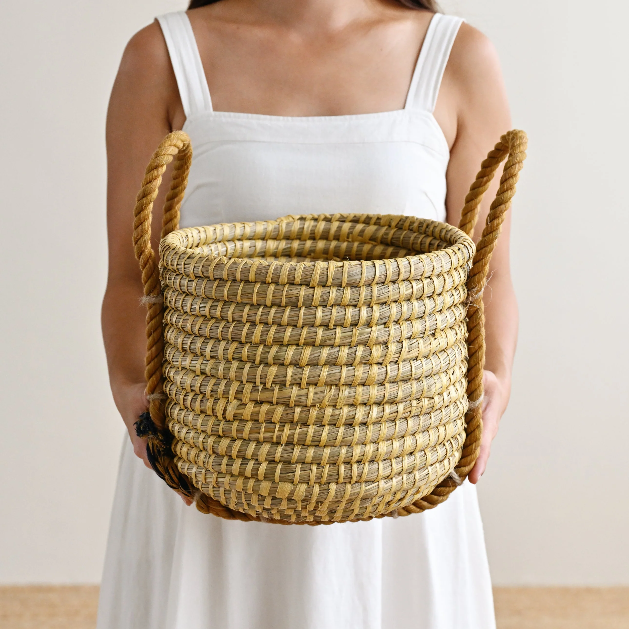 Marina Rope Handle Basket - Image 6