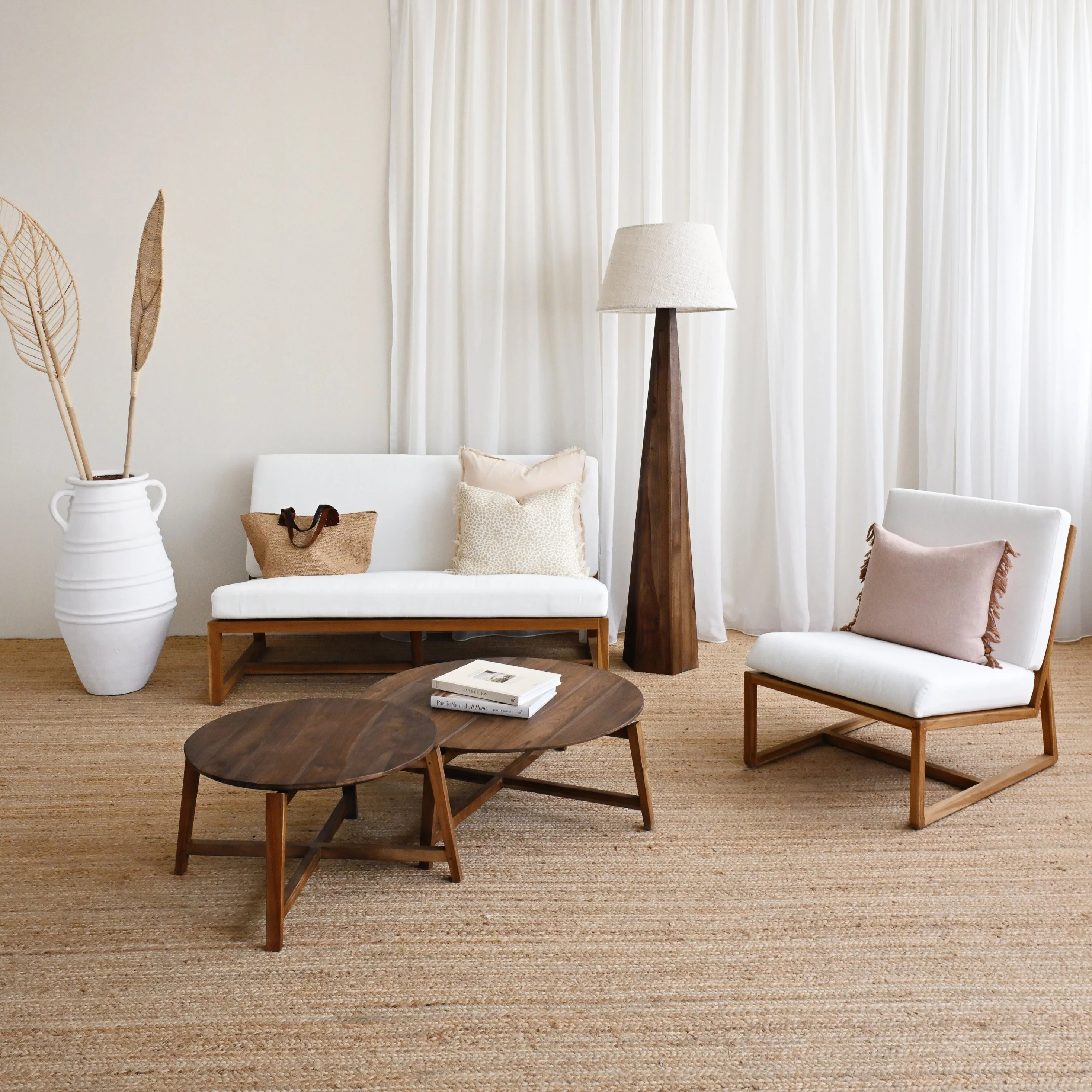Milou Teak Coffee Table - Natural - Image 13