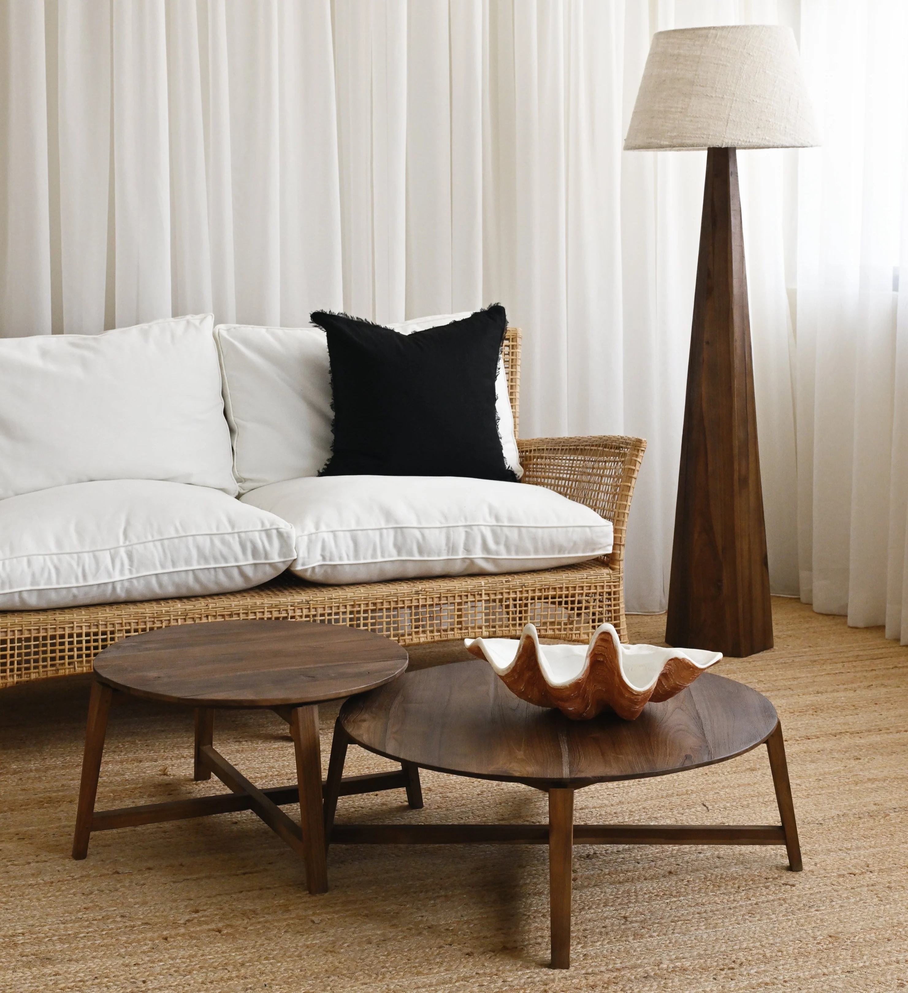 Milou Teak Coffee Table - Natural - Image 7