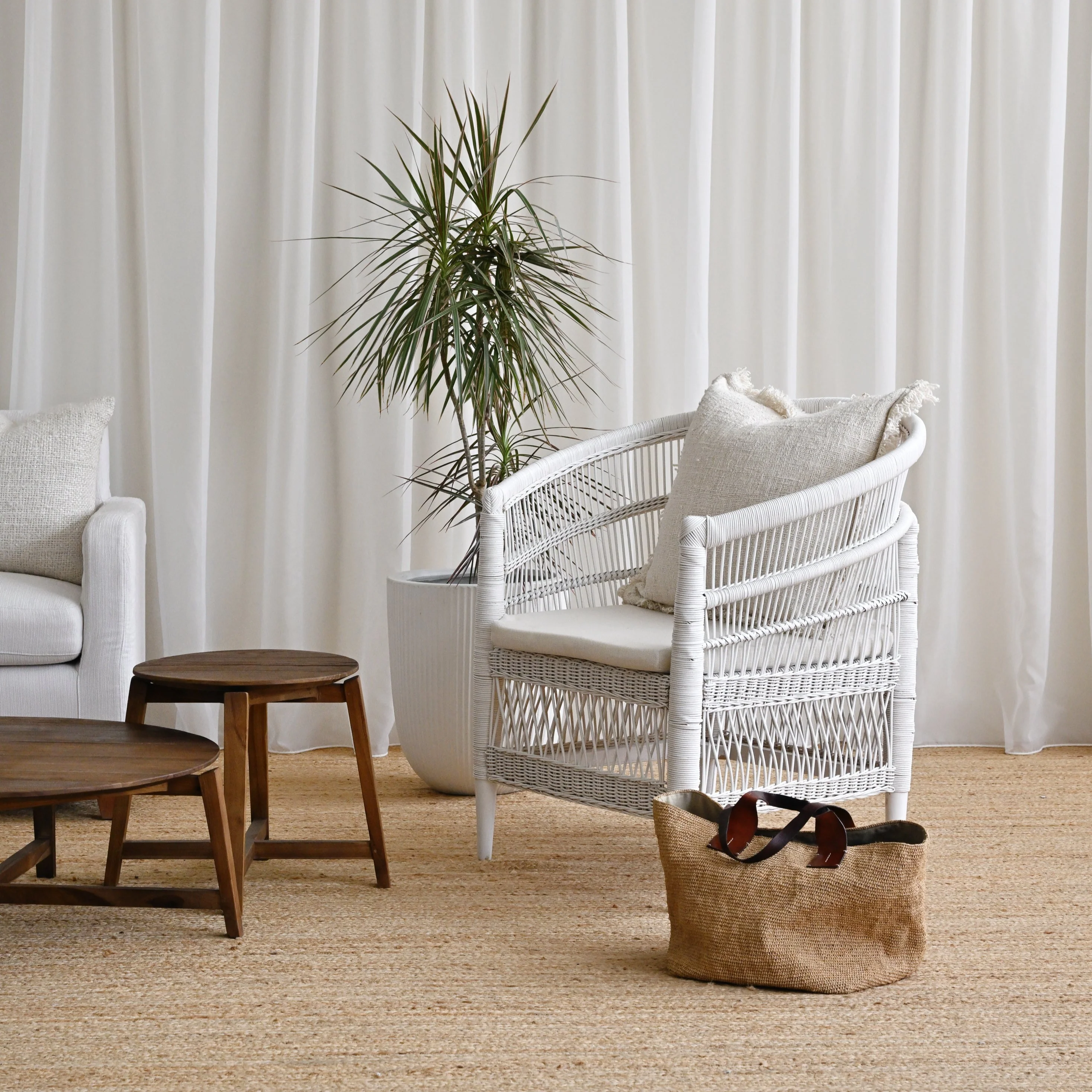 Milou Teak Coffee Table - Natural - Image 9