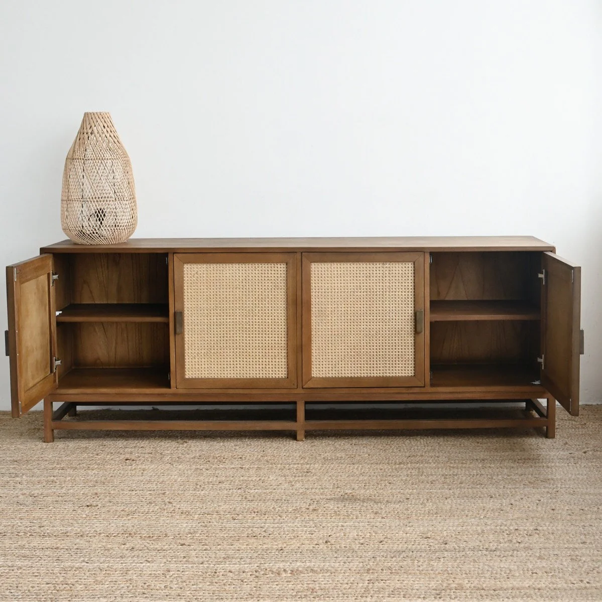 Molly 4 Door Sideboard - Natural - Image 7