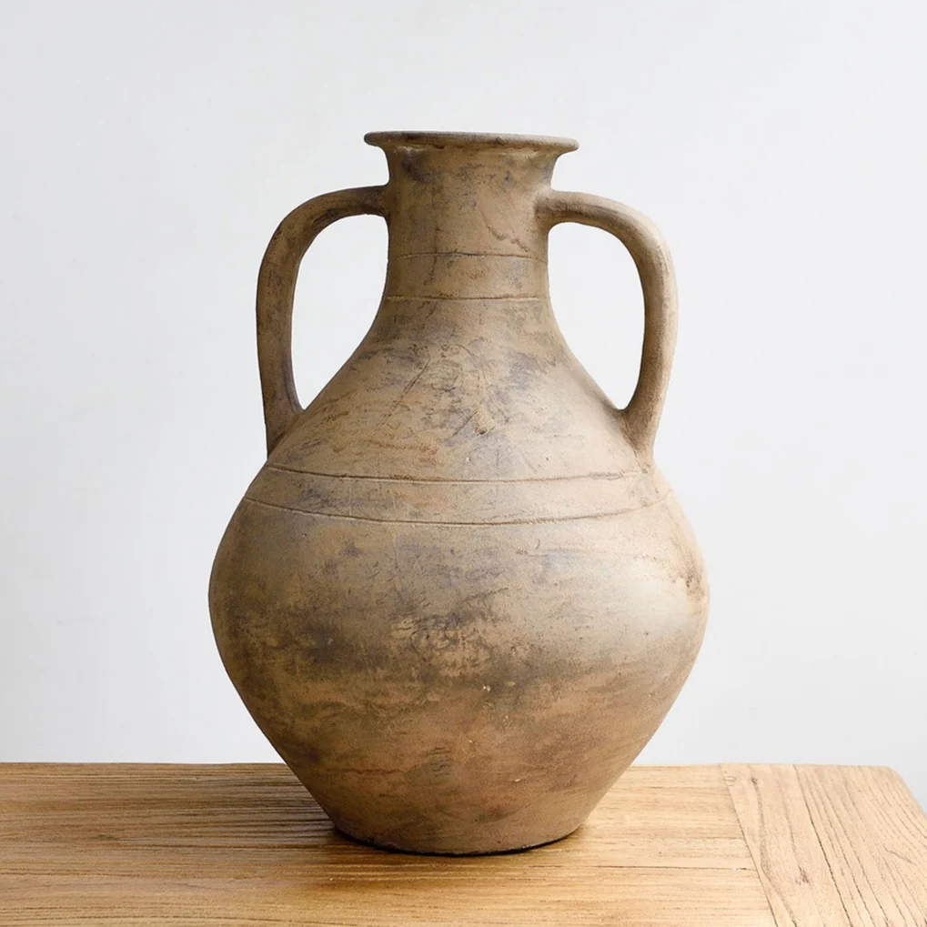 Natural Amphora Vase - Image 3