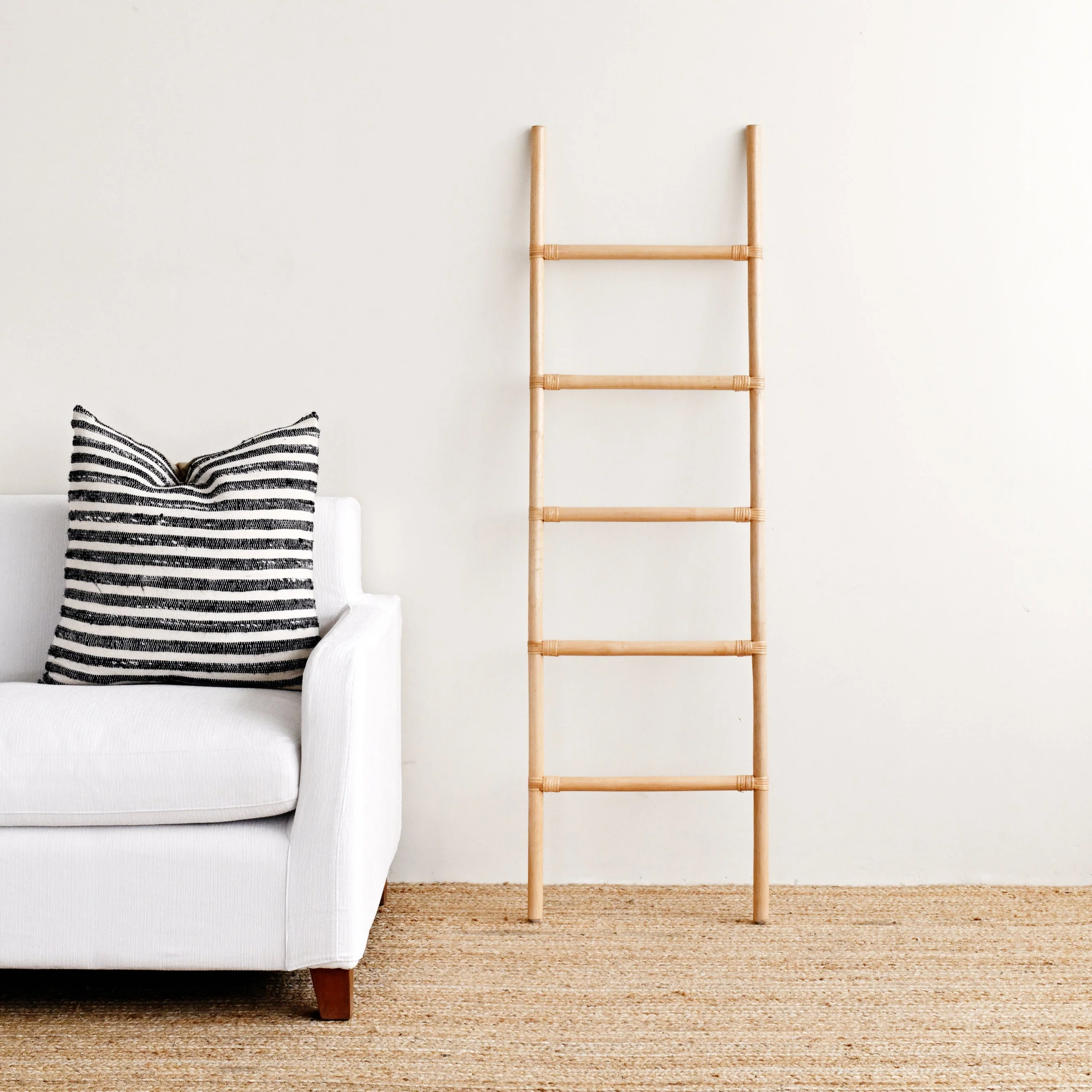 Natural Rattan Ladder - Image 4