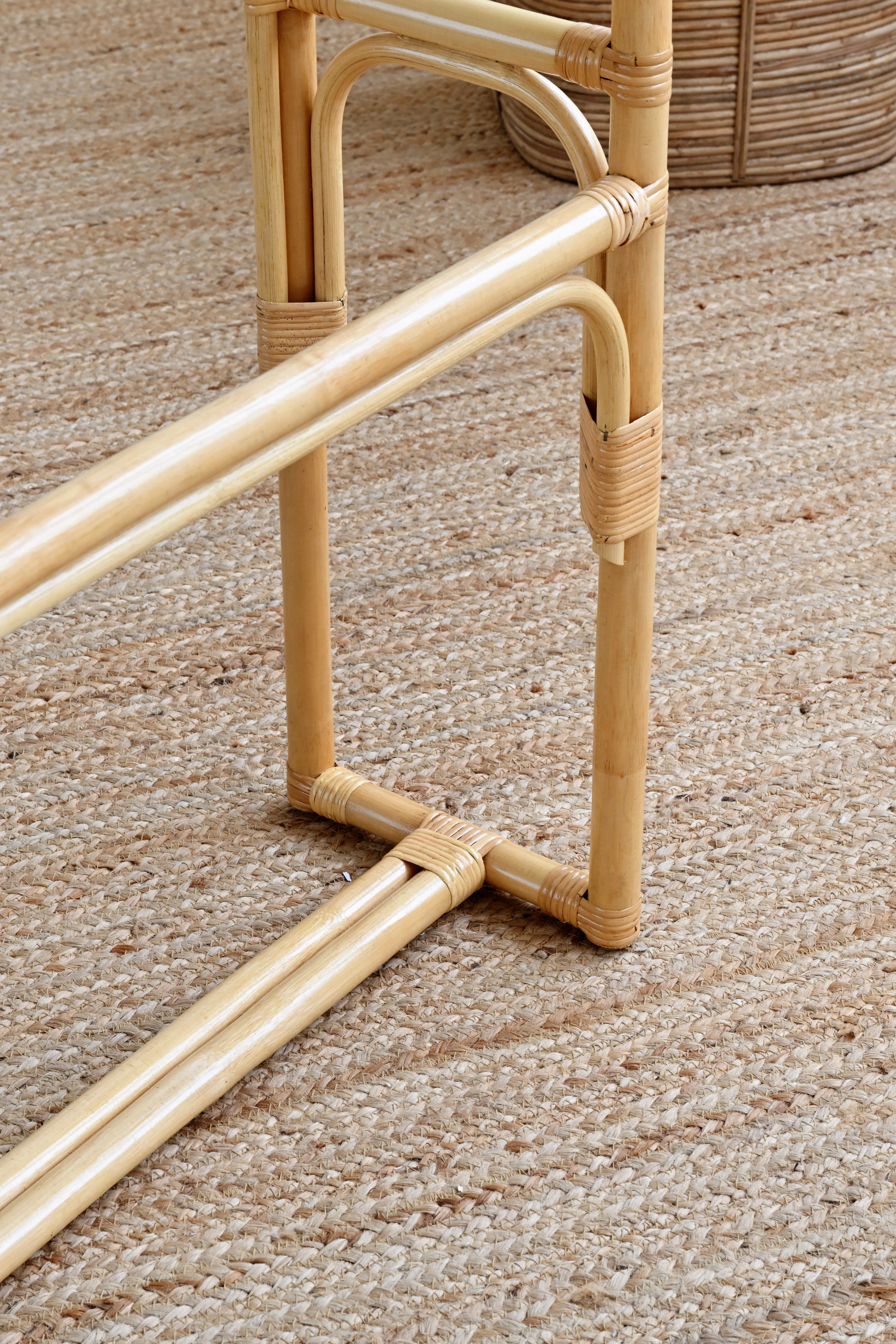 Natural Rattan Towel Hanger - Image 5