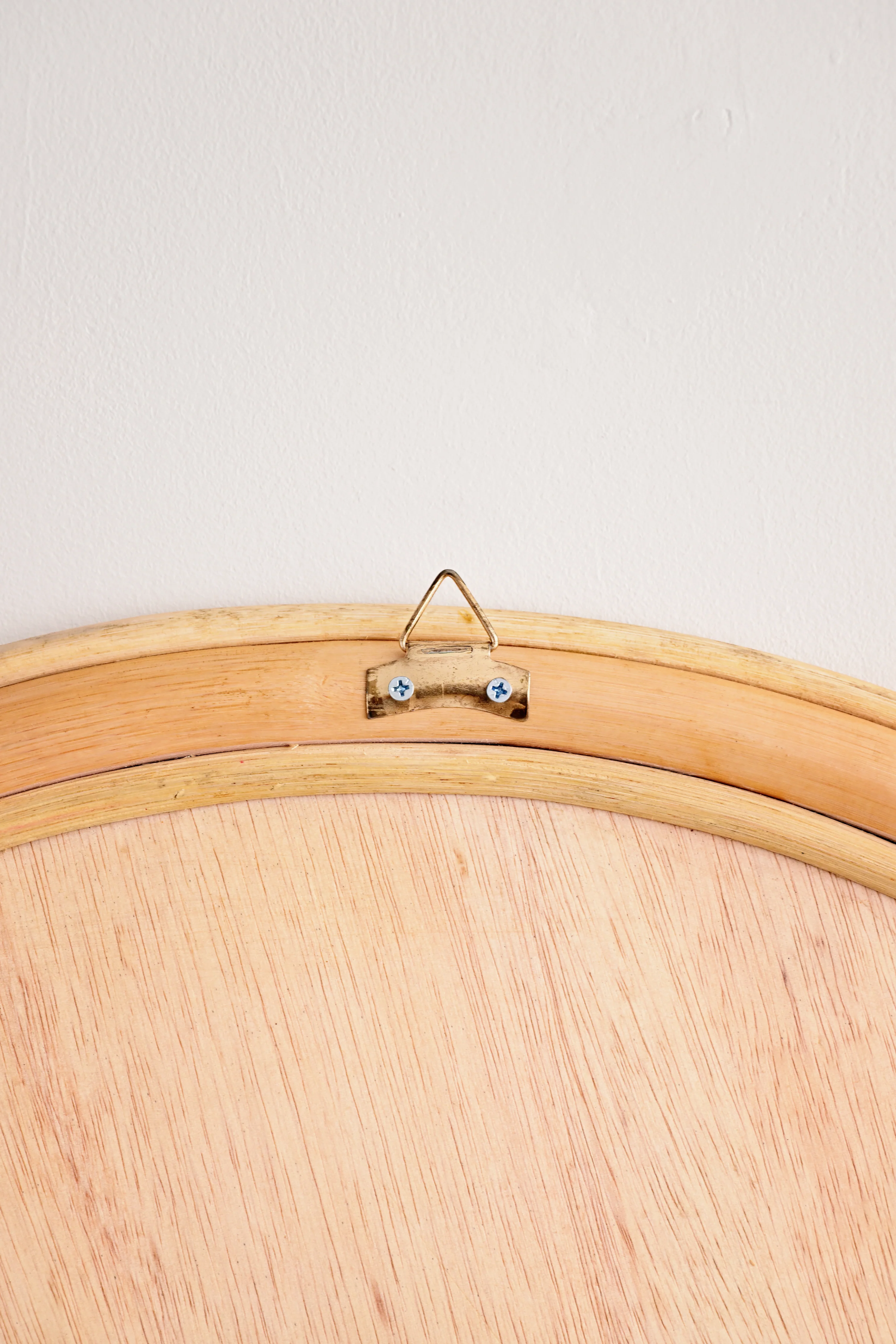Natural Round Rattan Mirror - Image 7