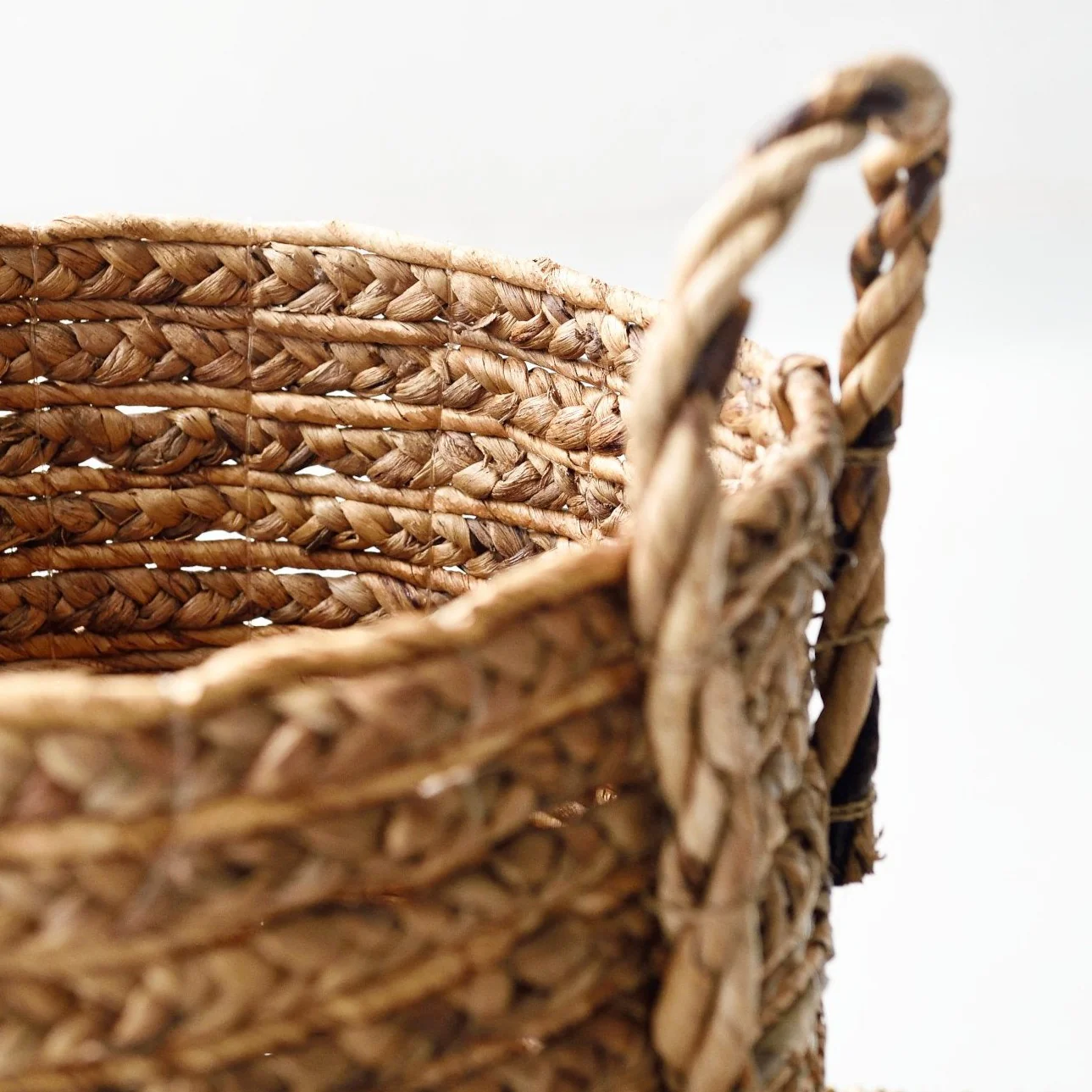 Natural Woven Banana Leaf Basket - Image 6