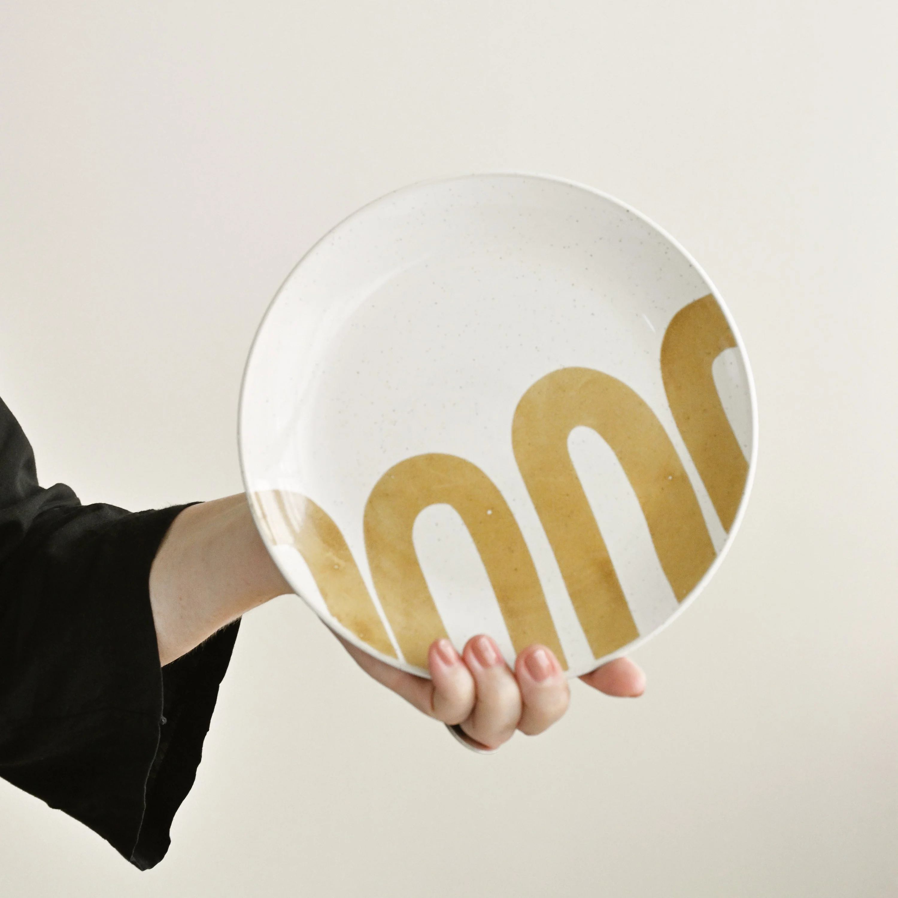 Nomad Side Plate 21cm - Amber