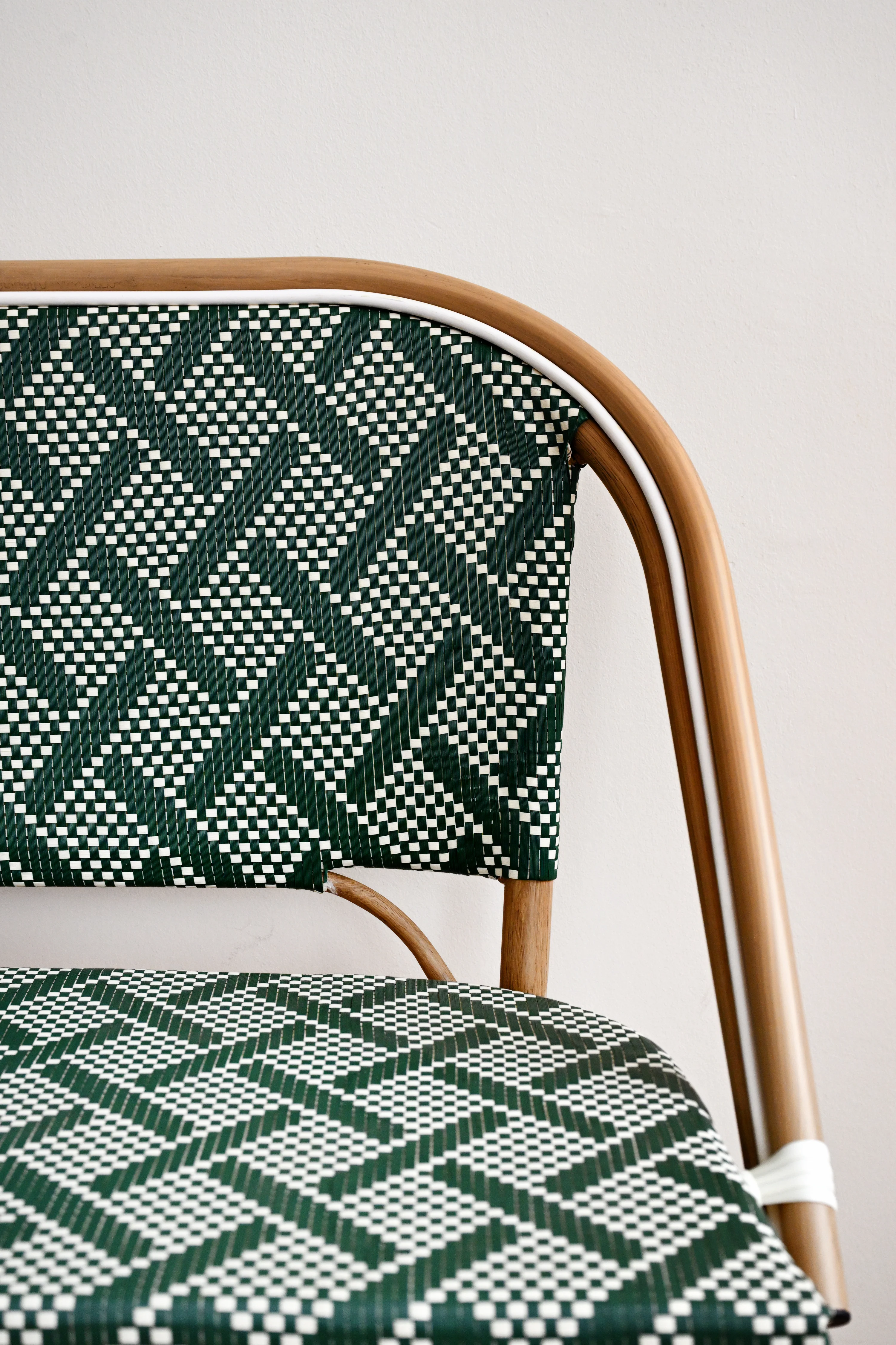 Outdoor Wicker Bench - Image 7