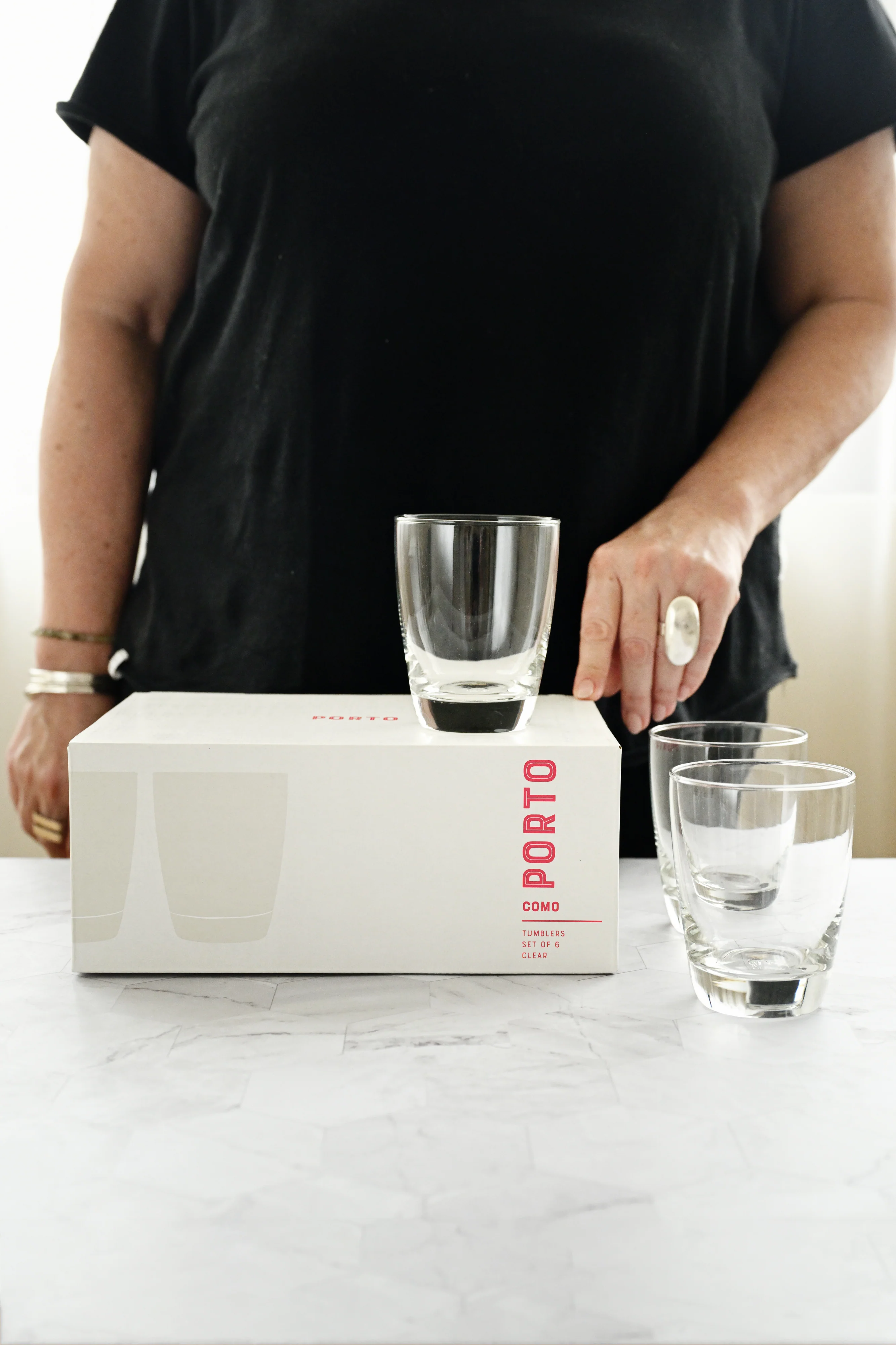 Porto Como Tumbler 300ml - Set of 6 - Image 4