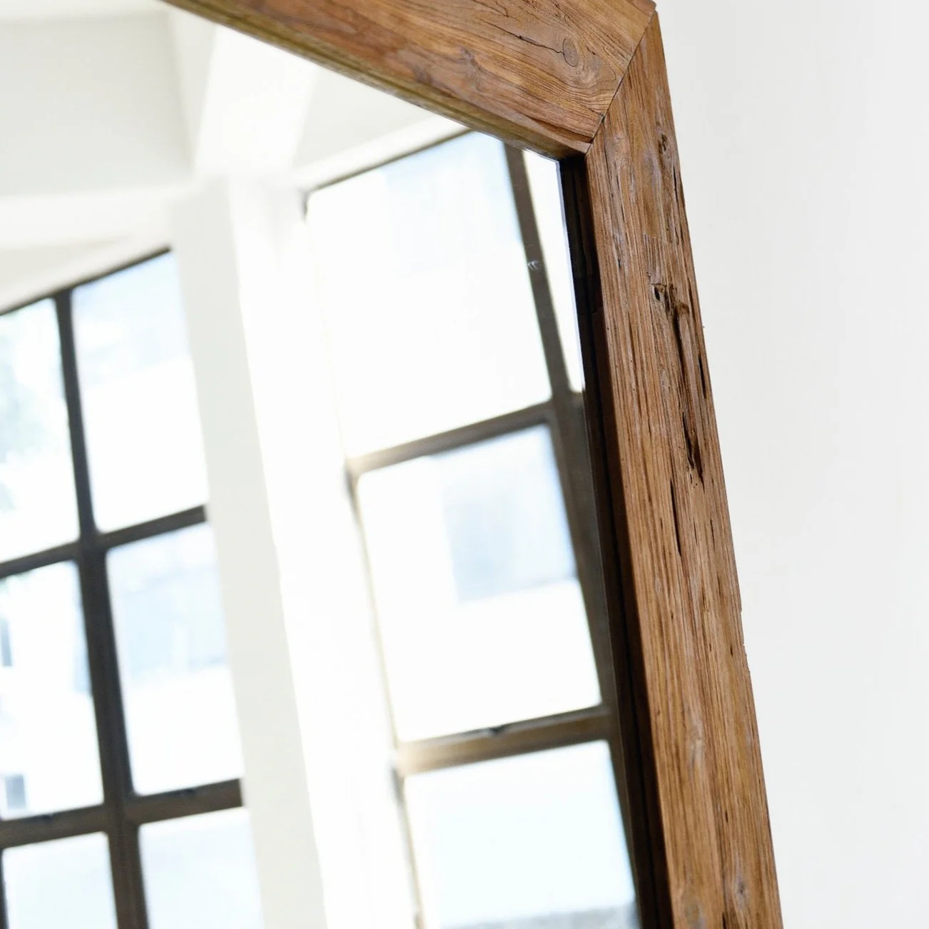 Reclaimed Teak Mirror - 160cm X 230cm - Image 3