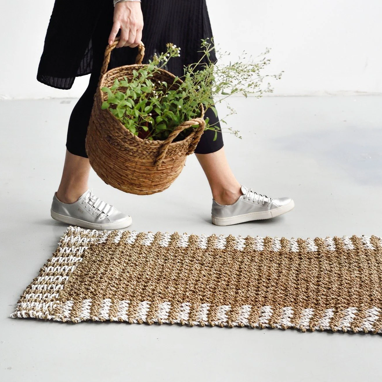 Rectangle Pattern Floor Mat