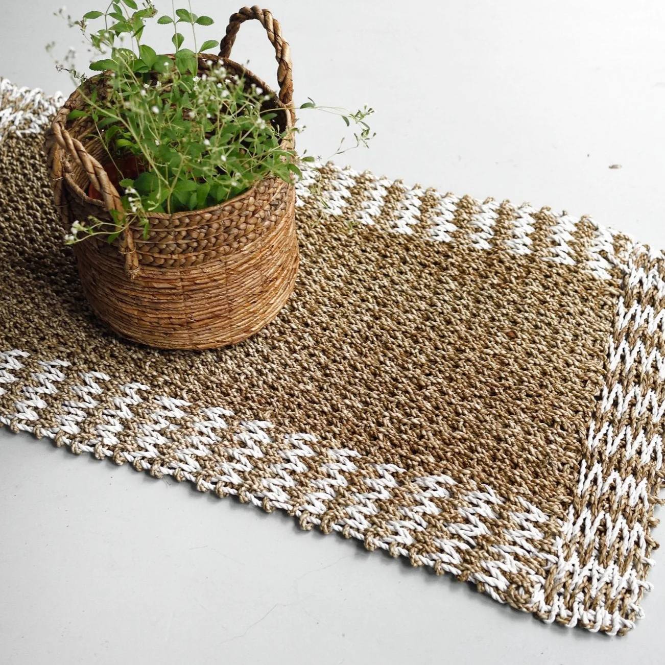 Rectangle Pattern Floor Mat - Image 4