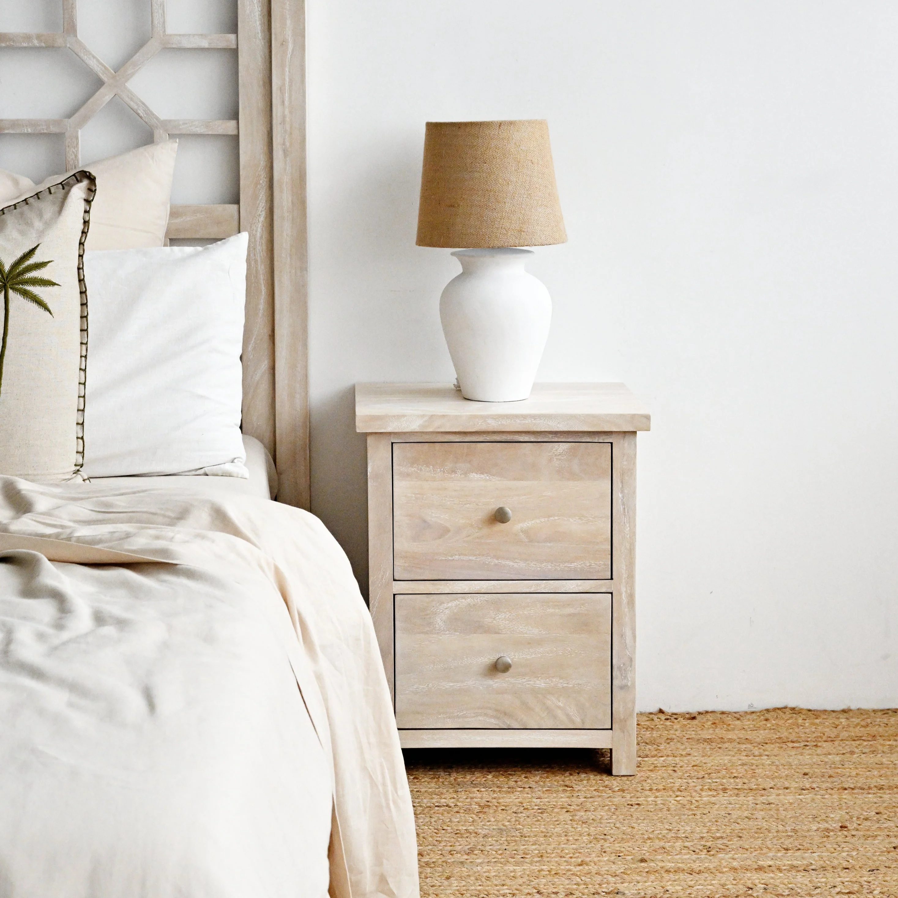 Small Lowanu Bedside Table - Image 2