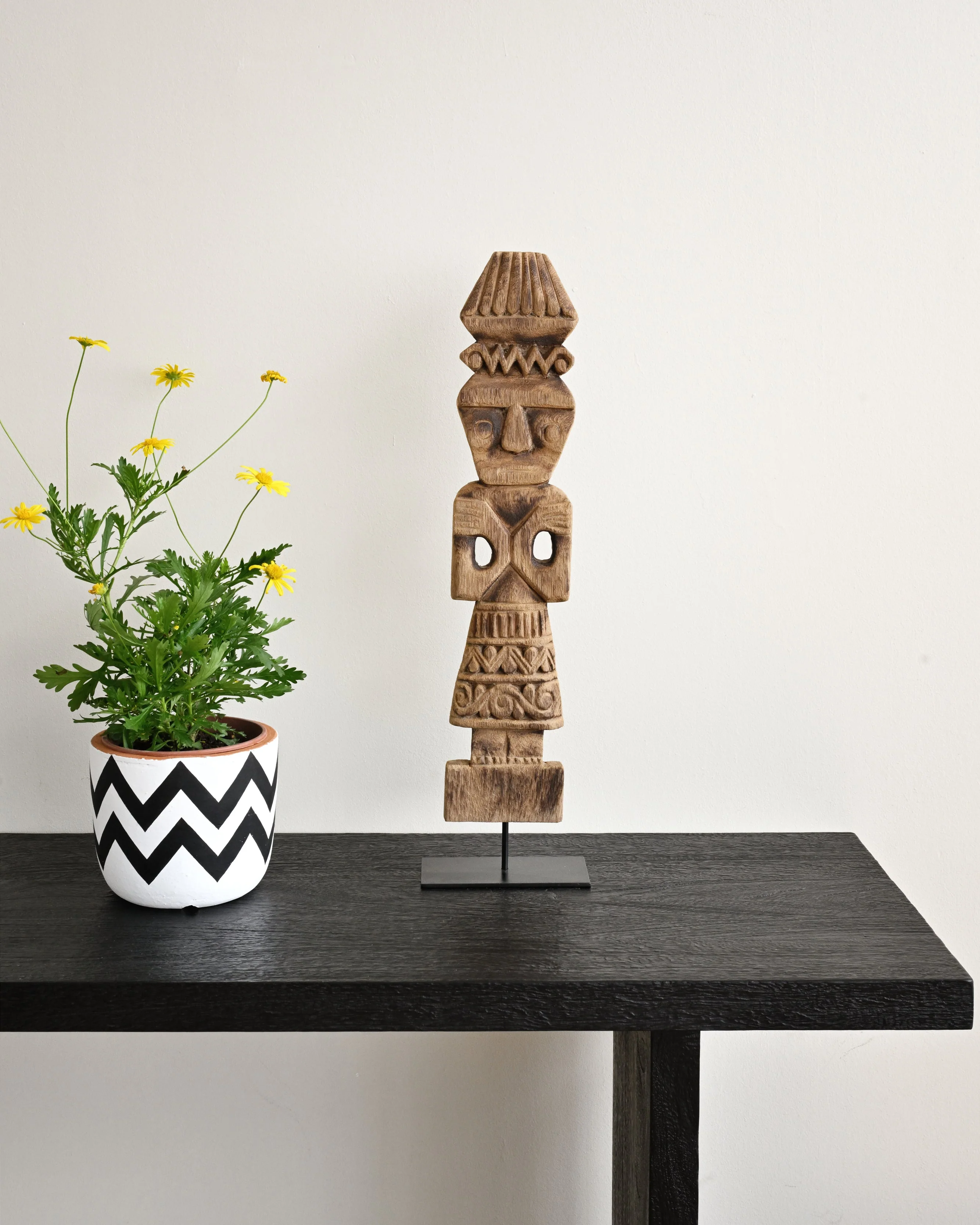 Soka Reclaimed Teak Stand - Image 2