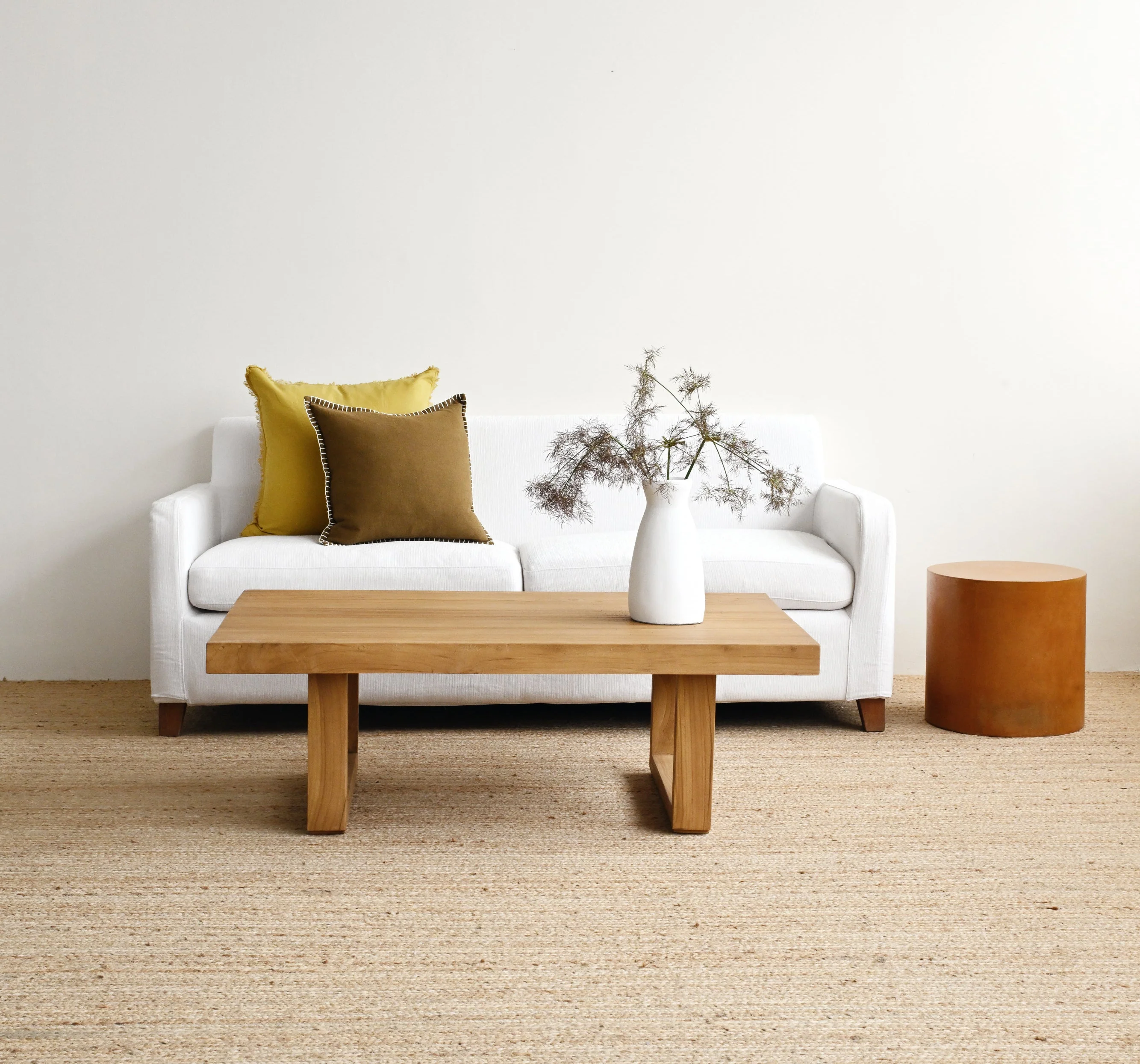 Sumbawa Teak Coffee Table - 120cm - Image 3
