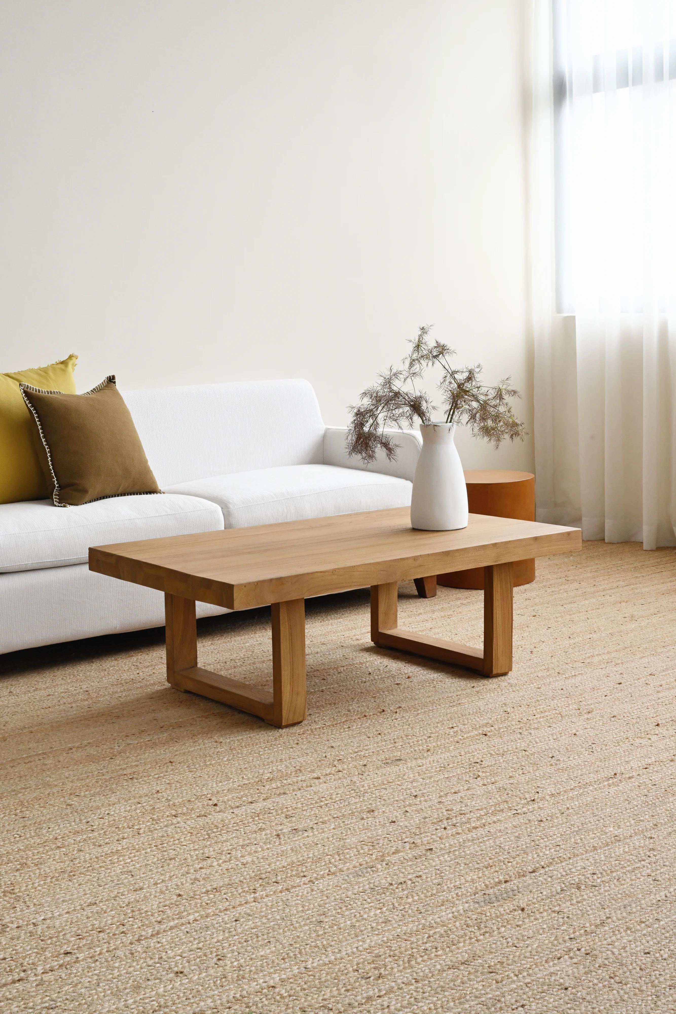 Sumbawa Teak Coffee Table - 120cm - Image 5