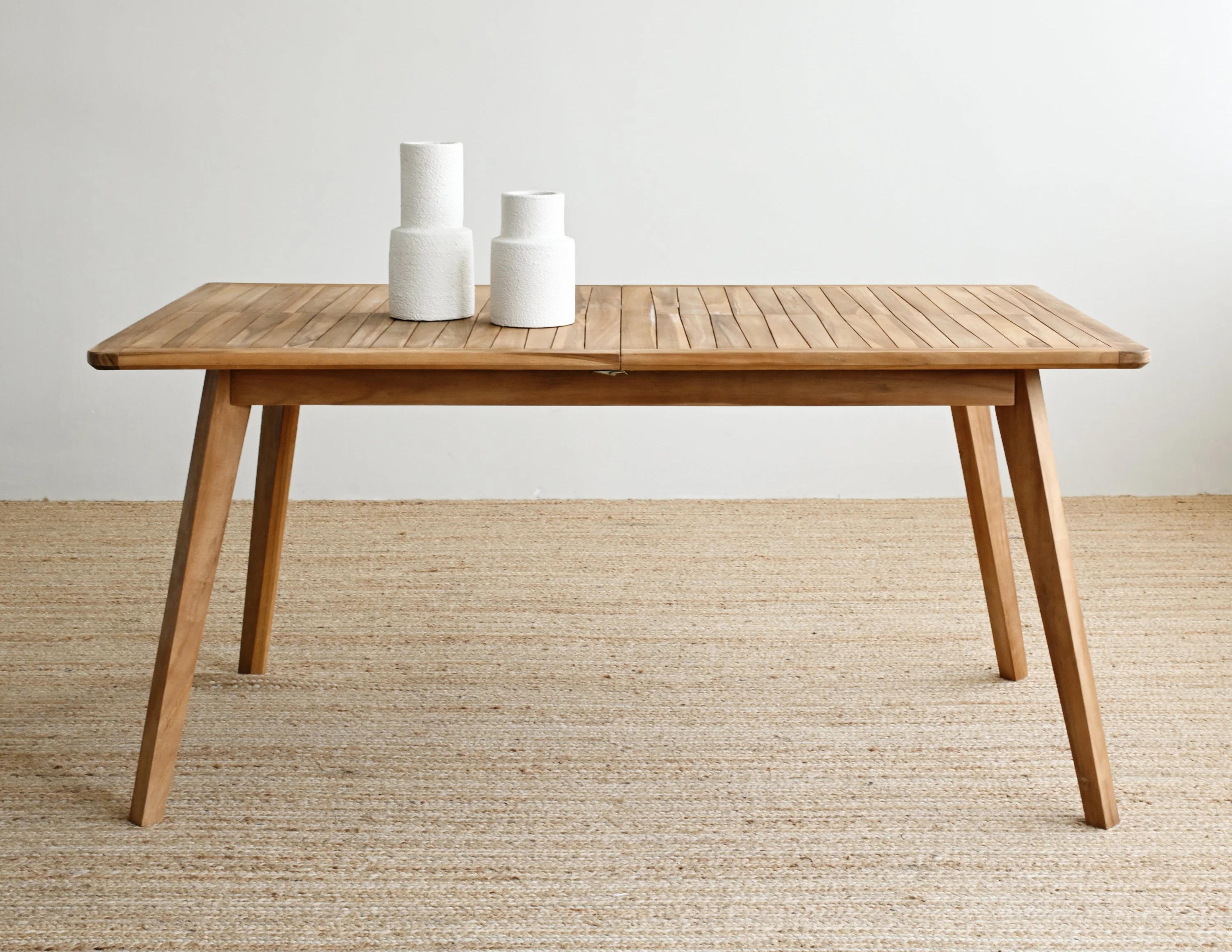 Tambora Extendable Teak Dining Table - Image 3