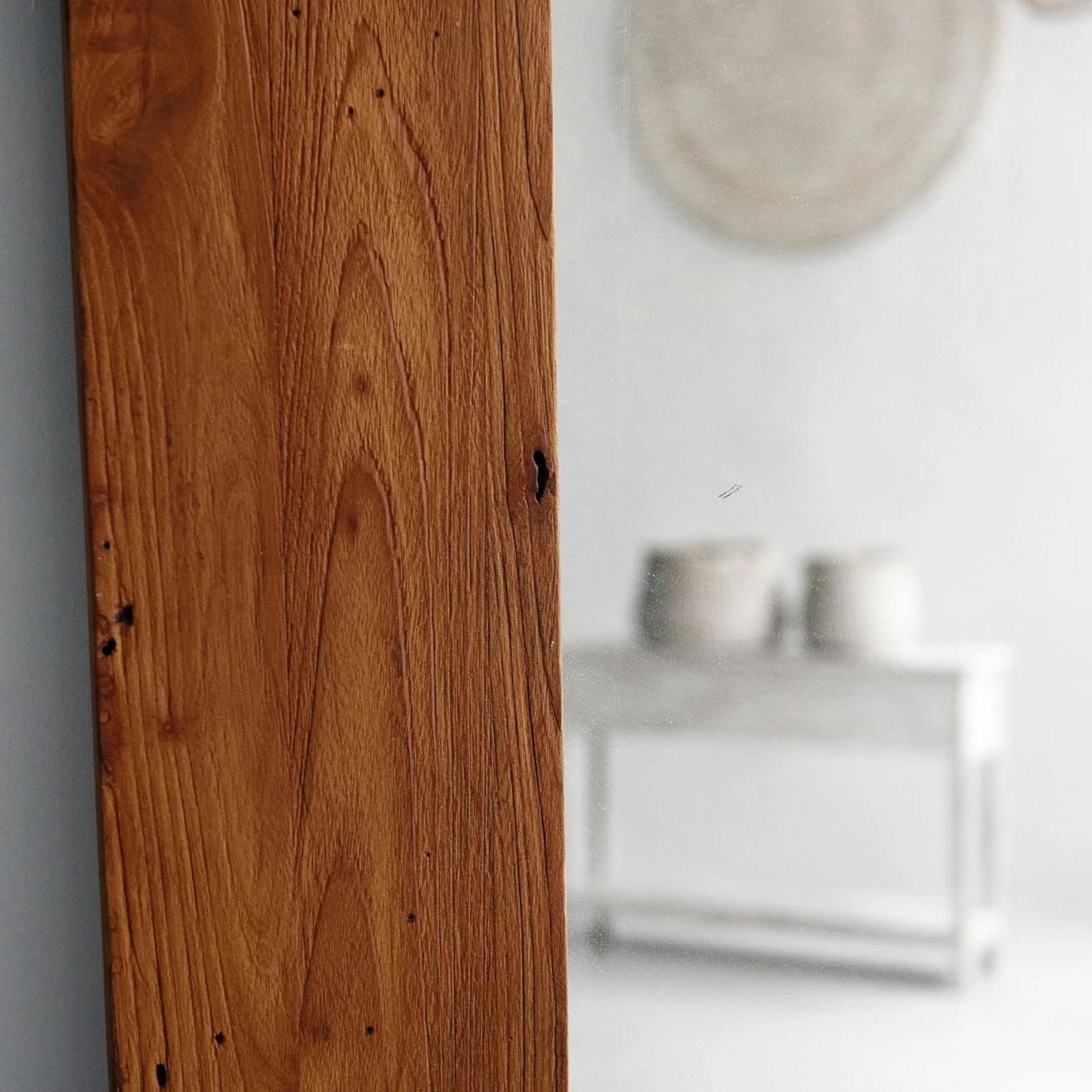 Reclaimed Teak Mirror - 100cm X 200cm - Image 4
