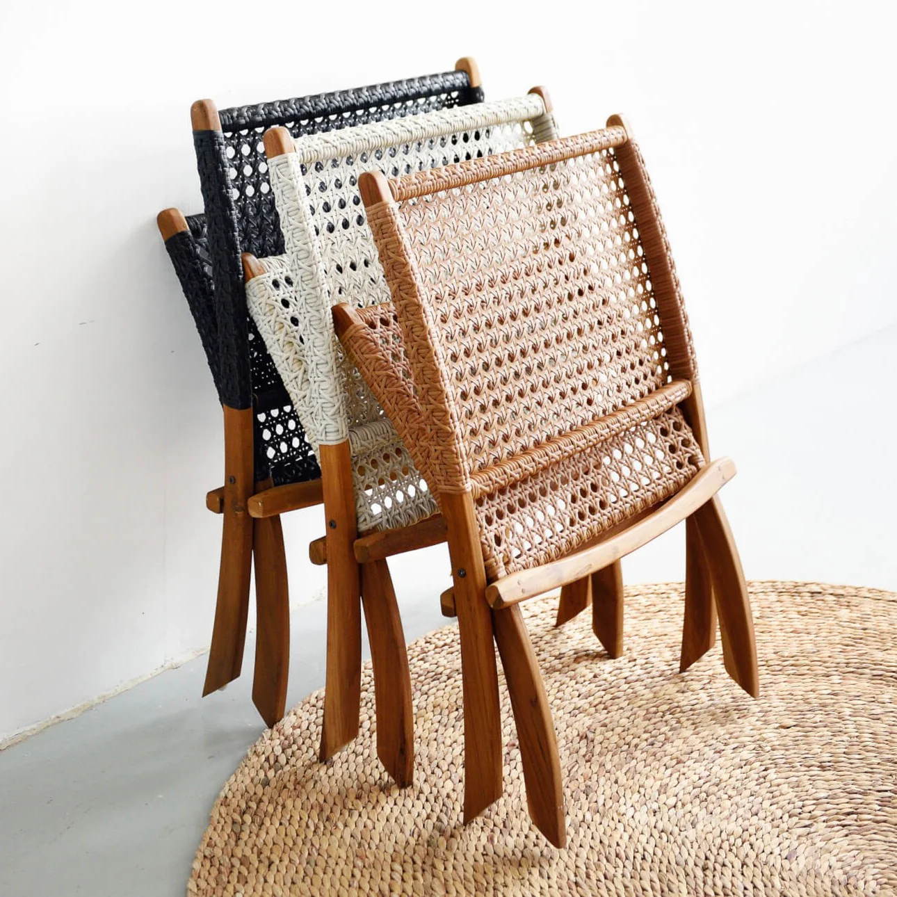 Venezuela Folding Chair - Noir - Image 6