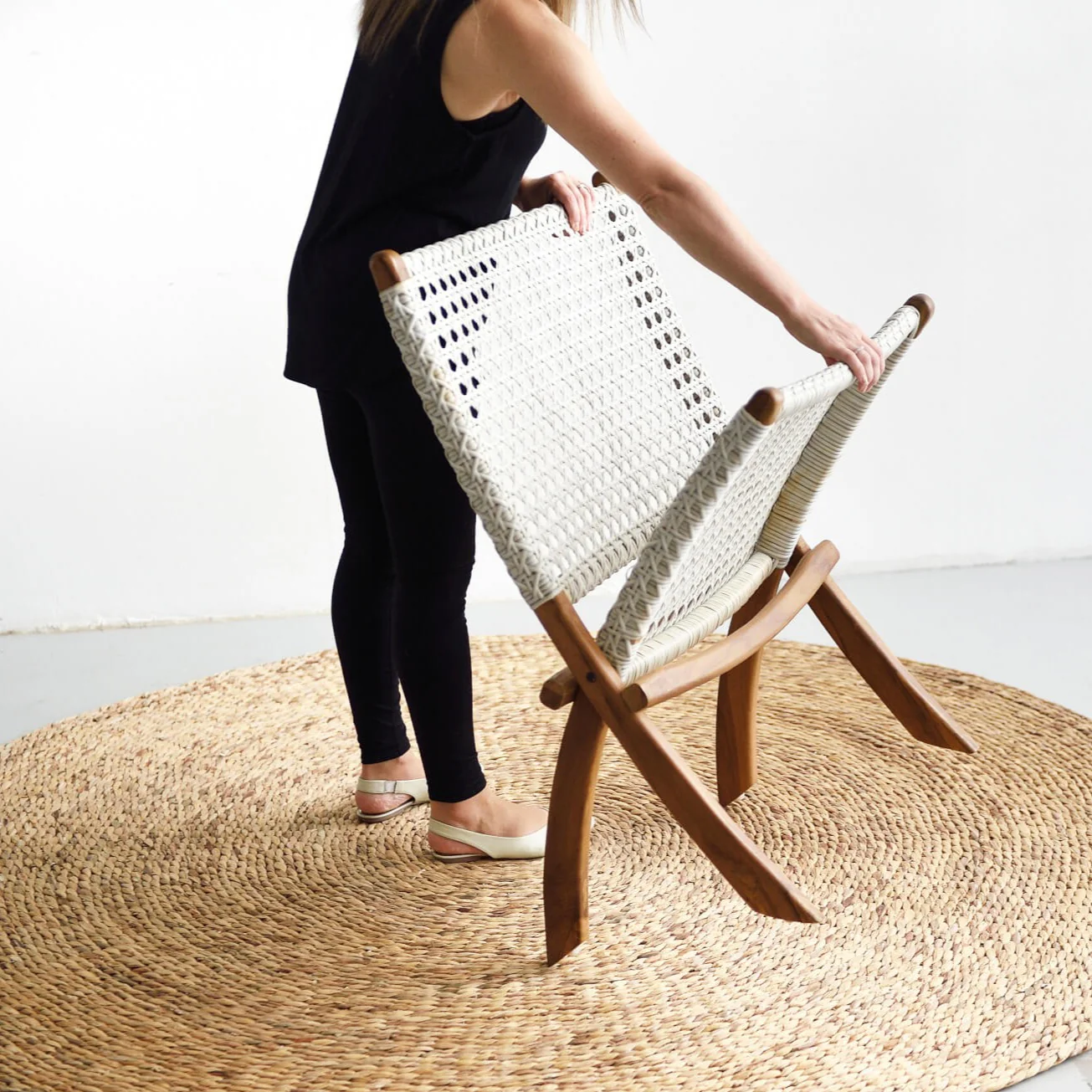 Venezuela Folding Chair - Grey - Image 2