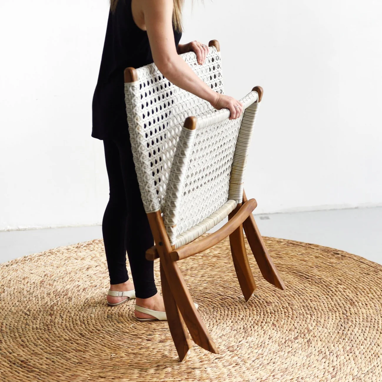 Venezuela Folding Chair - Grey - Image 5