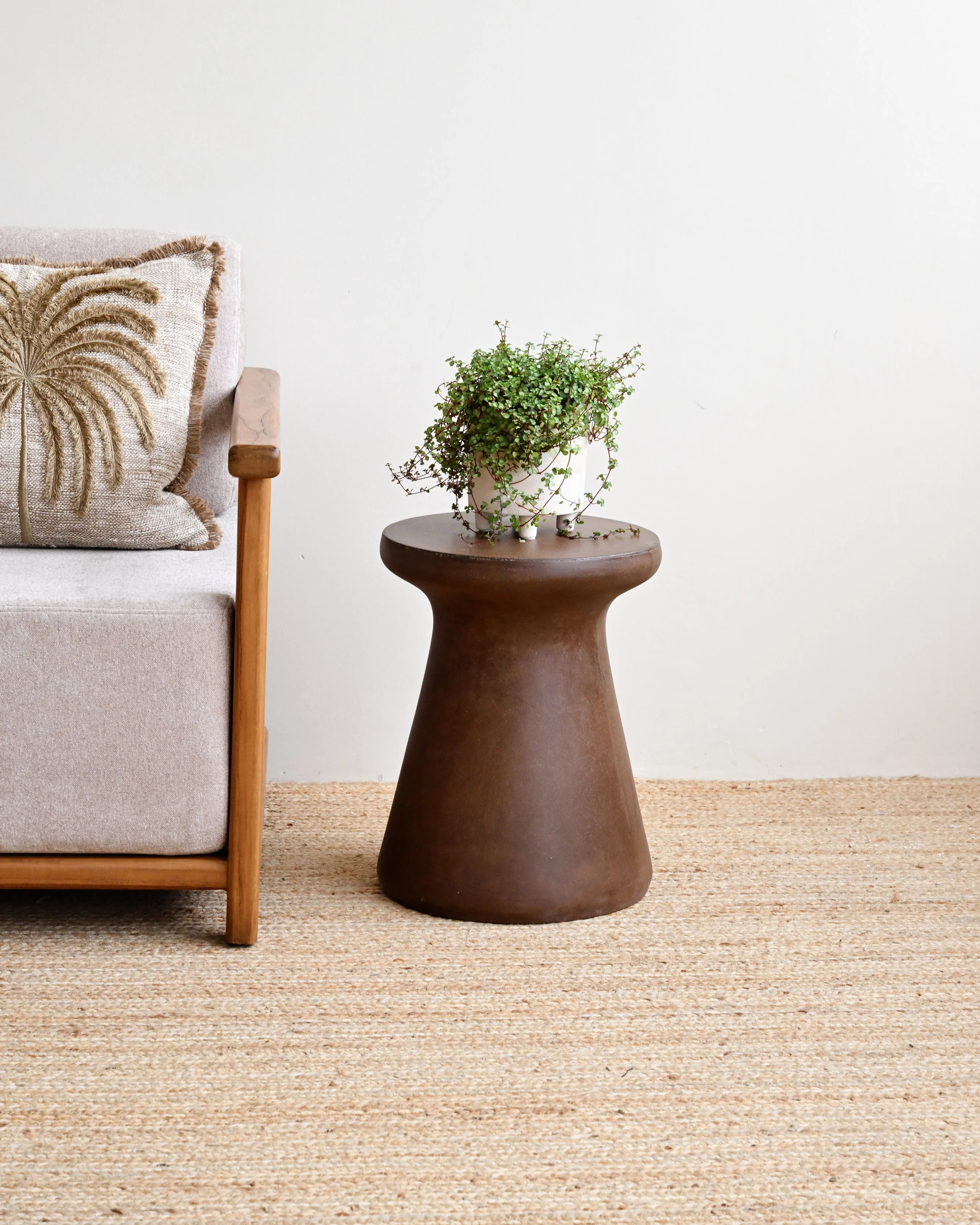 Veria Side Table Stool - Coffee