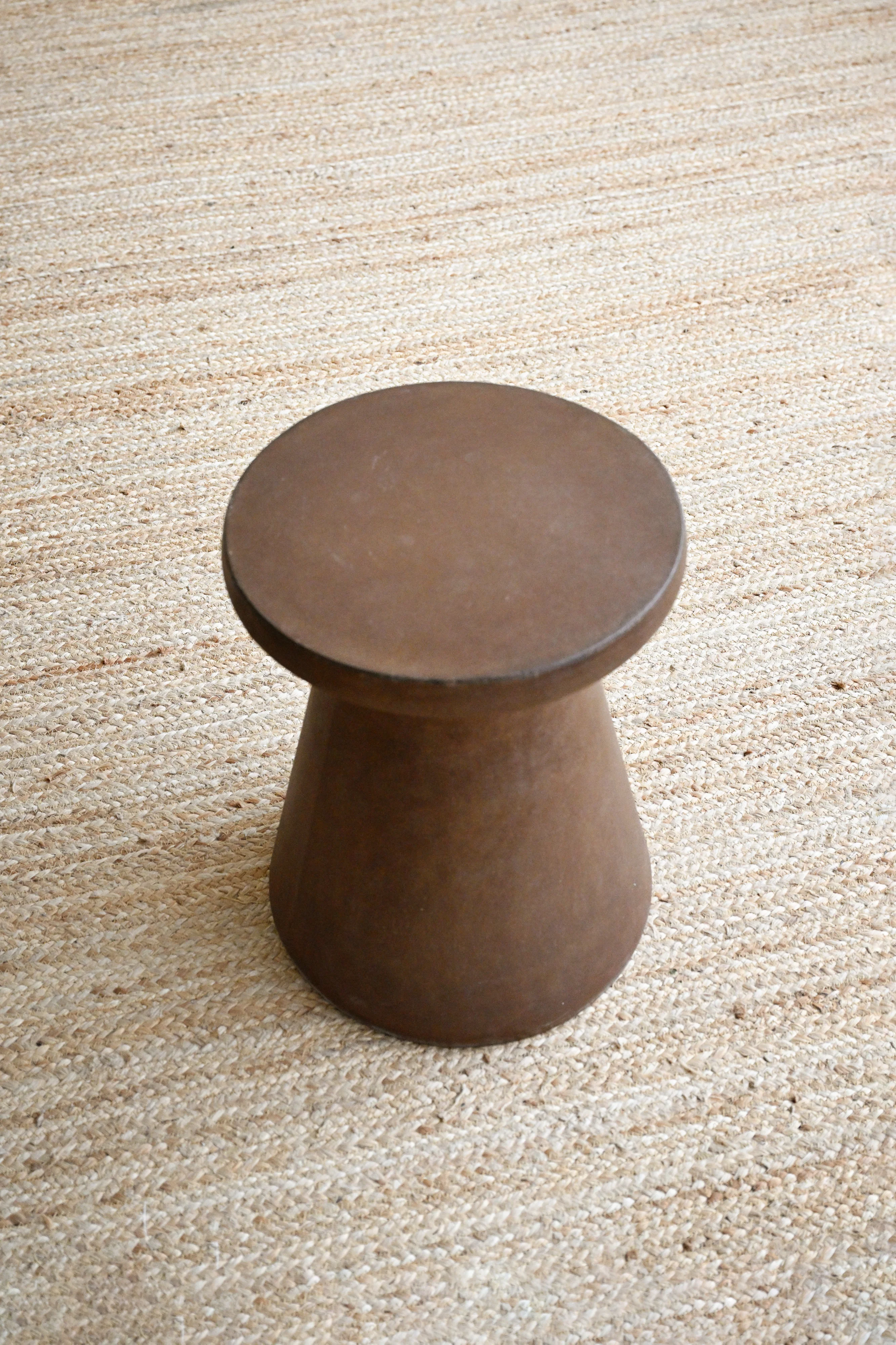 Veria Side Table Stool - Coffee - Image 6