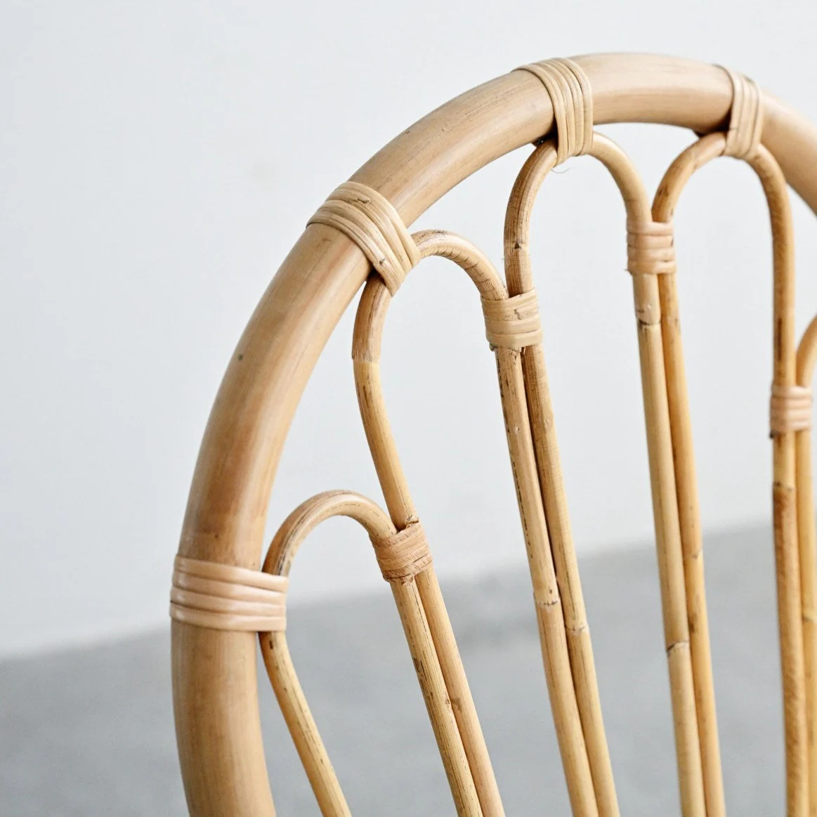 Vine Rattan Dining Chair - Natural - Image 5
