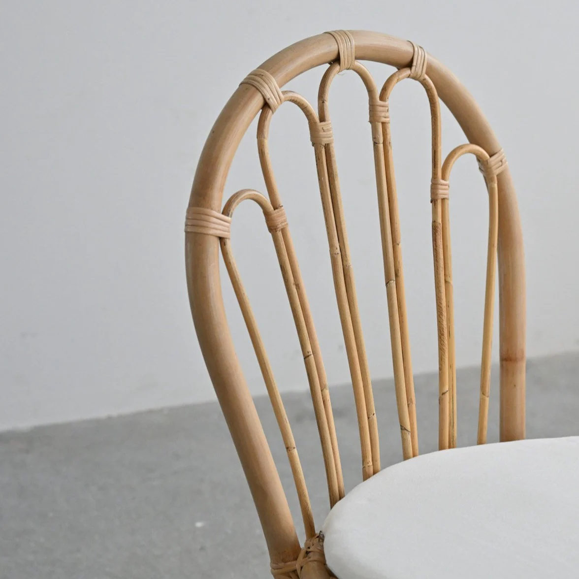 Vine Rattan Dining Chair - Natural - Image 6