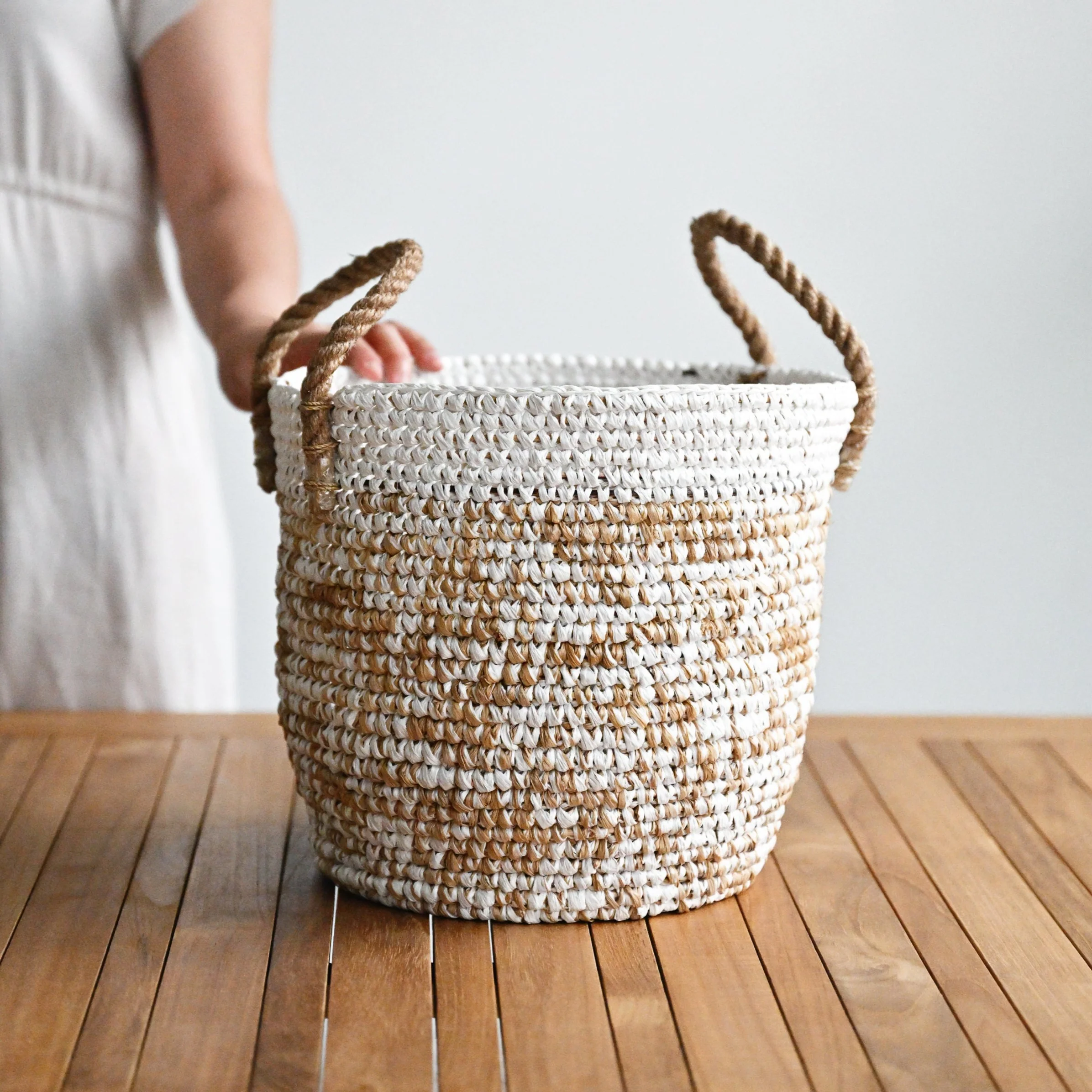 Sentosa Water Hyacinth Basket - Image 8